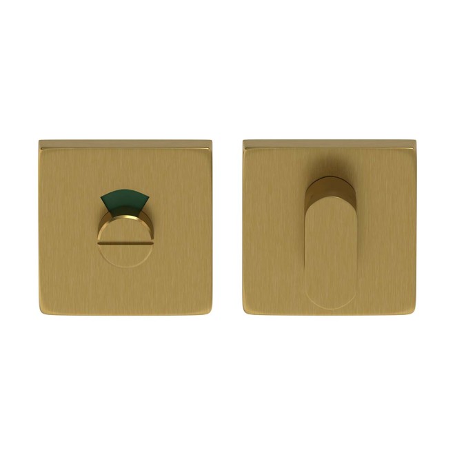 Skantrae Toiletgarnituur Quadrate Regular Mat Messing